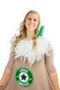 <p>Starbucks' signature drink is even sweeter as a Halloween costume for your peppy teen.</p><p><strong>Get the tutorial at <a href="https://alittlecraftinyourday.com/2016/10/28/diy-frappuccino-halloween-costume/" rel="nofollow noopener" target="_blank" data-ylk="slk:A Little Craft in Your Day;elm:context_link;itc:0;sec:content-canvas" class="link ">A Little Craft in Your Day</a>.</strong></p><p><strong><a class="link " href="https://www.amazon.com/Cynthias-Feathers-Chandelle-Feather-Patterns/dp/B01MY314RO/?tag=syn-yahoo-20&ascsubtag=%5Bartid%7C10050.g.22118522%5Bsrc%7Cyahoo-us" rel="nofollow noopener" target="_blank" data-ylk="slk:SHOP WHITE FEATHER BOA;elm:context_link;itc:0;sec:content-canvas">SHOP WHITE FEATHER BOA</a></strong></p>