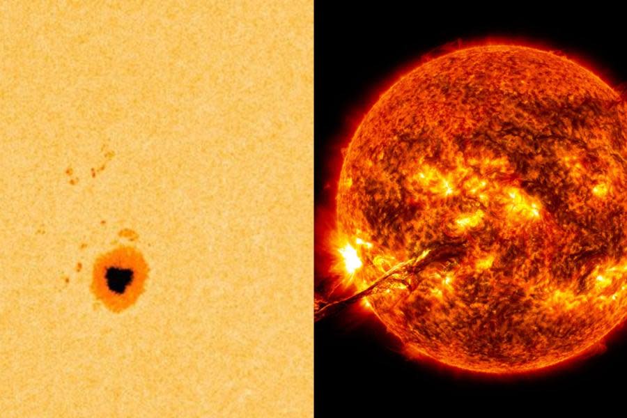 Mancha solar cuatro veces el tamaño de la Tierra causa temor en comunidad científica 