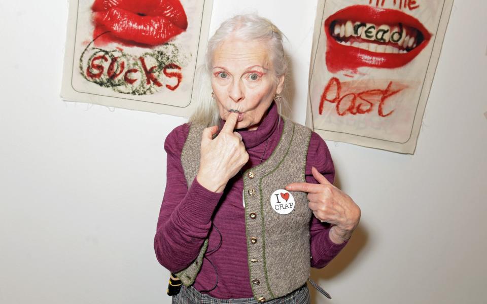 Westwood at the 2020 London Fashion Week - David M. Benett/Getty Images Europe