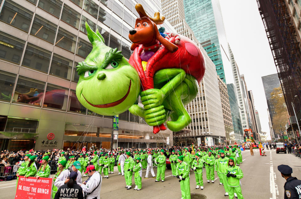 The Grinch balloon