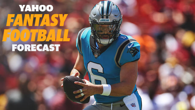 PFF Fantasy Football on X: Baker Mayfield on the Panthers