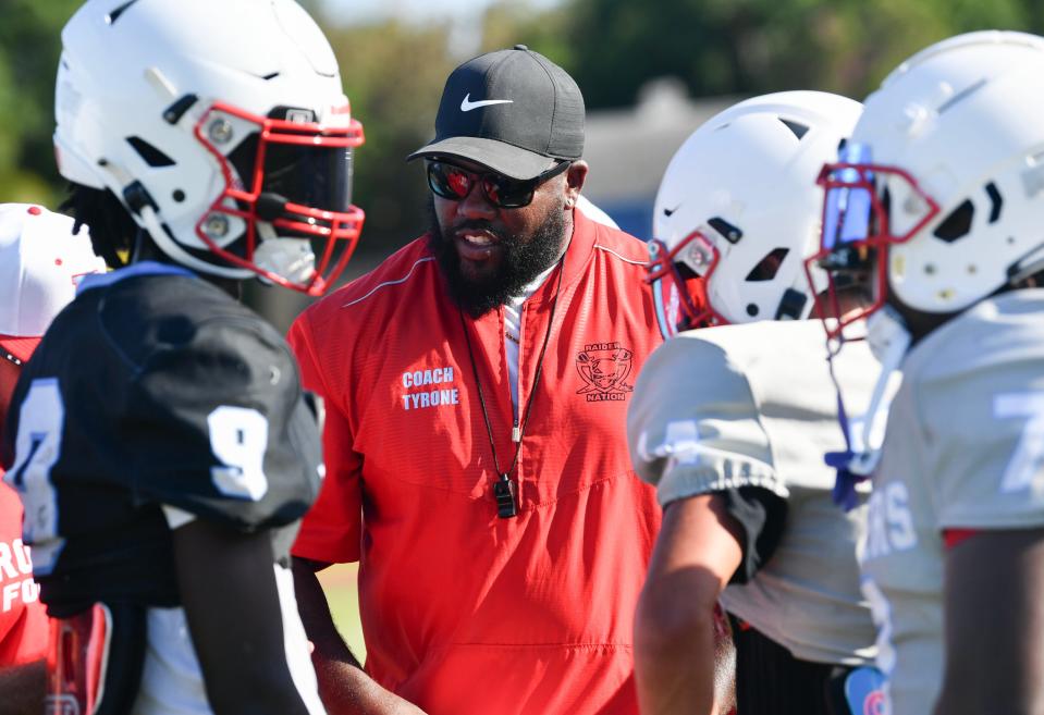 Tyrone Giscombe has taken over interim head football coach at Rockledge High, replacing Wayne Younger. Craig Bailey/FLORIDA TODAY via USA TODAY NETWORK