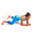 <div class="caption-credit"> Photo by: Health.com</div><div class="caption-title">Quads & outer thighs</div>Place left quad on foam roller, right leg bent and to the side, forearms on floor. Roll forward and backward from top of knee to hip. <br> <br> Repeat on right side. <br> <br> More from Health.com: <br> <a rel="nofollow noopener" href="http://www.health.com/health/gallery/0,,20395219,00.html" target="_blank" data-ylk="slk:20 Ways to Torch 200 Calories;elm:context_link;itc:0;sec:content-canvas" class="link ">20 Ways to Torch 200 Calories</a> <br> <a rel="nofollow noopener" href="http://www.health.com/health/gallery/0,,20448745,00.html" target="_blank" data-ylk="slk:Fastest Fat Burners Ever!;elm:context_link;itc:0;sec:content-canvas" class="link ">Fastest Fat Burners Ever!</a> <br> <a rel="nofollow noopener" href="http://www.health.com/health/gallery/0,,20464867,00.html" target="_blank" data-ylk="slk:10 Best Workouts for Your Sex Life;elm:context_link;itc:0;sec:content-canvas" class="link ">10 Best Workouts for Your Sex Life</a> <br> <a rel="nofollow noopener" href="http://www.health.com/health/gallery/0,,20306911,00.html" target="_blank" data-ylk="slk:The Best New Ways to Boost Your Metabolism;elm:context_link;itc:0;sec:content-canvas" class="link ">The Best New Ways to Boost Your Metabolism</a> <br> <a rel="nofollow noopener" href="http://www.health.com/health/gallery/0,,20531849,00.html" target="_blank" data-ylk="slk:10 Fun Ways to Get Fit Without a Gym;elm:context_link;itc:0;sec:content-canvas" class="link ">10 Fun Ways to Get Fit Without a Gym</a>