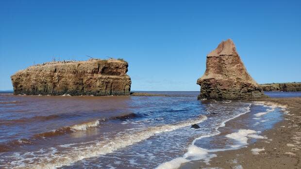 Pokeshaw Park has seen an explosion of tourists in recent years. (Shane Fowler/CBC News - image credit)