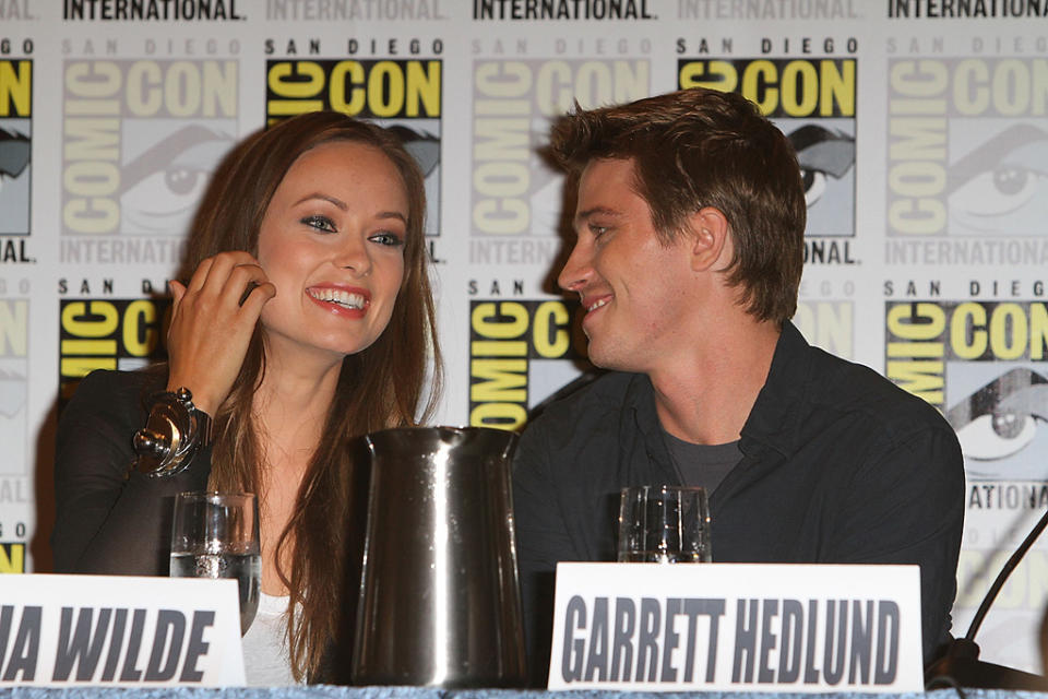 2010 Comic Con Tron Panel Olivia Wilde Garrett Hedlund