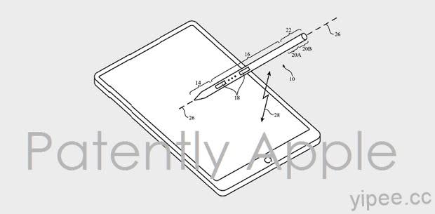 Apple Pencil 新專利，新款傳具有磁力收納設計！