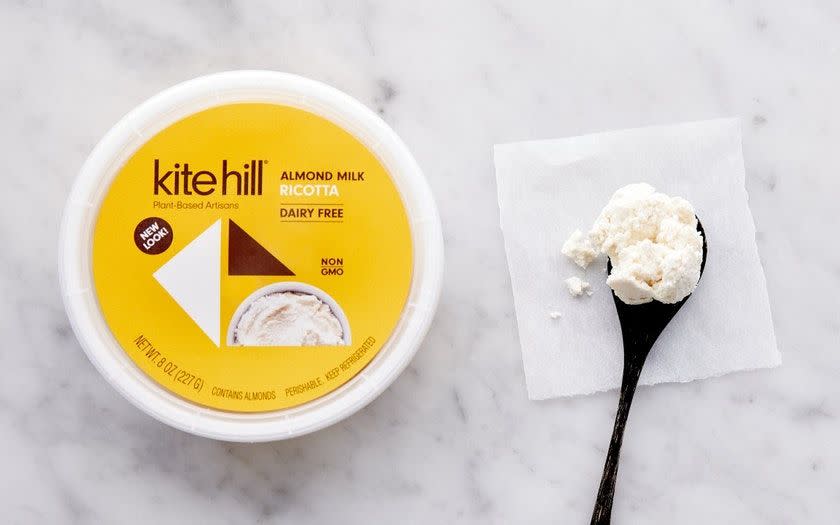 9) Kite Hill Vegan Ricotta Cheese