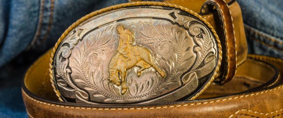 You'll pay handsomely for this silver belt buckle in Texas