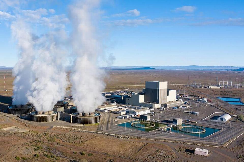 Columbia Generating Station, owned and operated by Energy Northwest, is a boiling water nuclear power reactor located about 10 miles north of Richland, Washington. Energy Northwest file