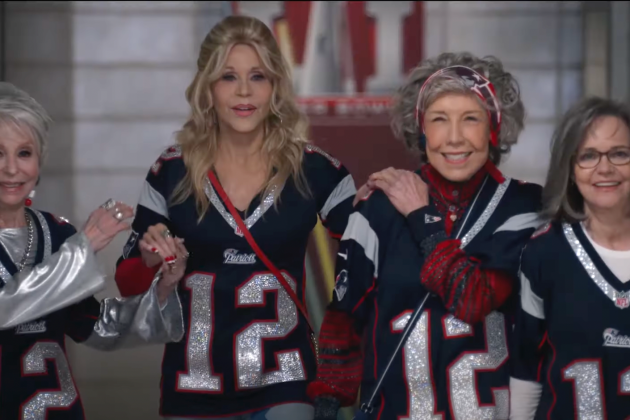 Jane Fonda, Lily Tomlin, Rita Moreno and Sally Field Are Tom Brady