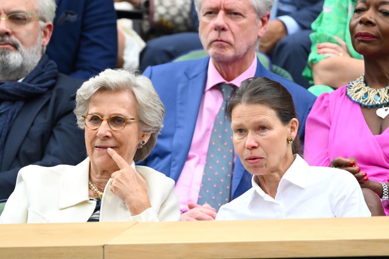 celebrity sightings at wimbledon 2023 day 12