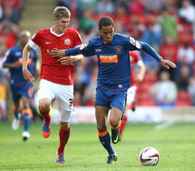 Stones made his first-team debut for Barnsley in 2012