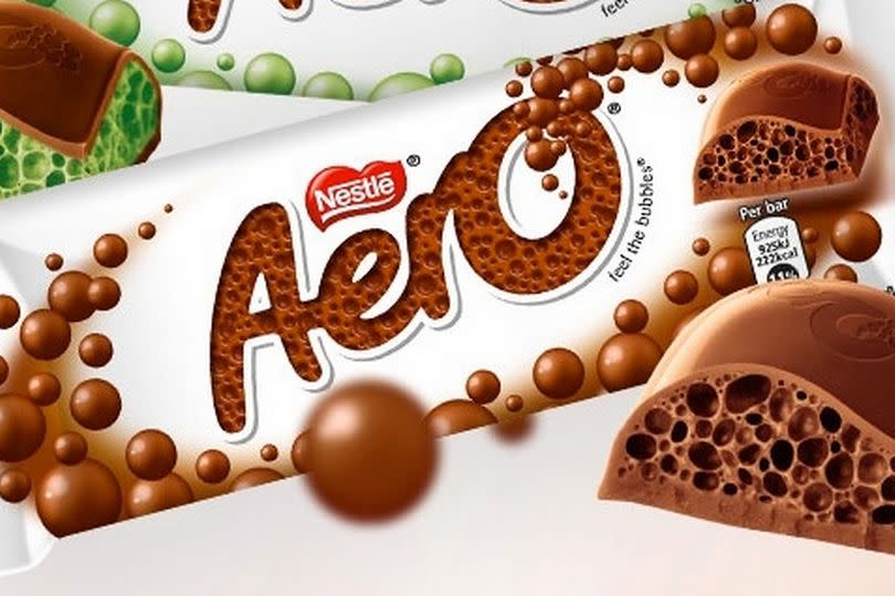 Aero chocolate bar