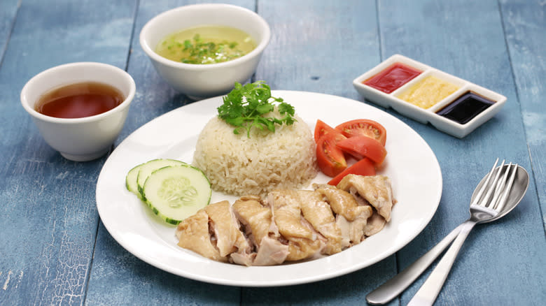 Hainanese Chicken rice