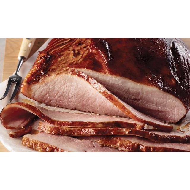  Honey Glazed Spiral Sliced Gourmet Holiday Ham. 7.5-8.5 pounds.  Serves 14-16. : Grocery & Gourmet Food