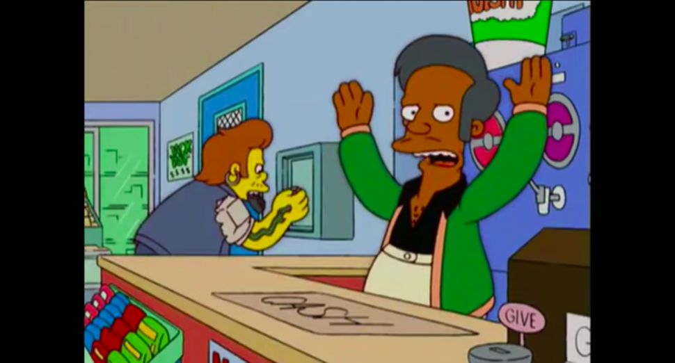 Apu on 'The Simpsons'