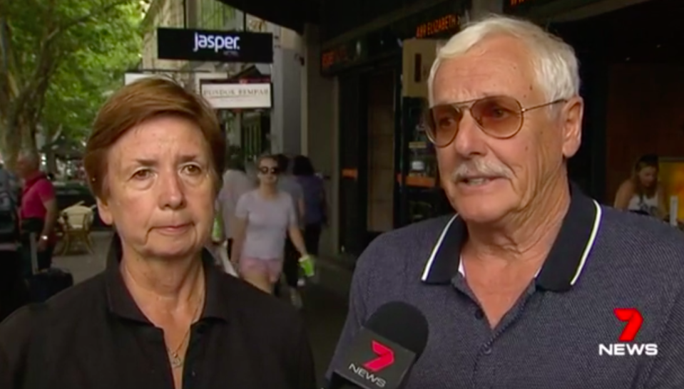 Elke and Dale Lapthorne delivered a touching message for Aiia’s family. Source: 7News