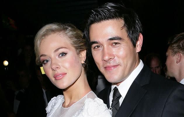 James Stewart and Jessica Marais pictured in 2011. Photo: Getty Images.