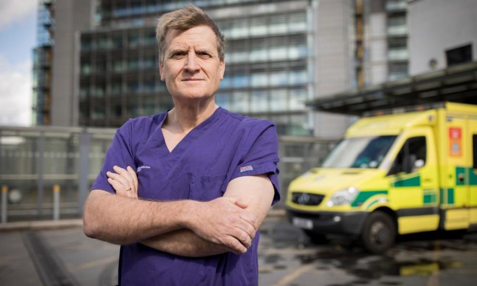 Professor Julian Redhead, medical director at Imperial College Healthcare NHS Trust and consultant in emergency medicine at St Mary’s Hospital in Paddington, west London