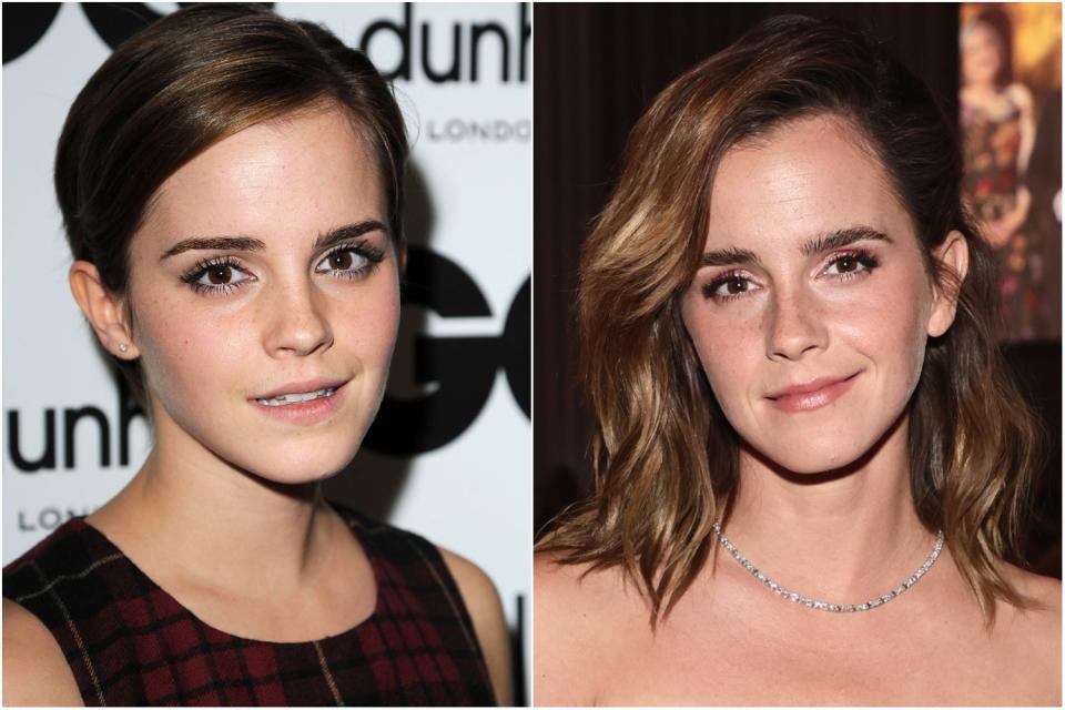 Emma Watson hair transformation