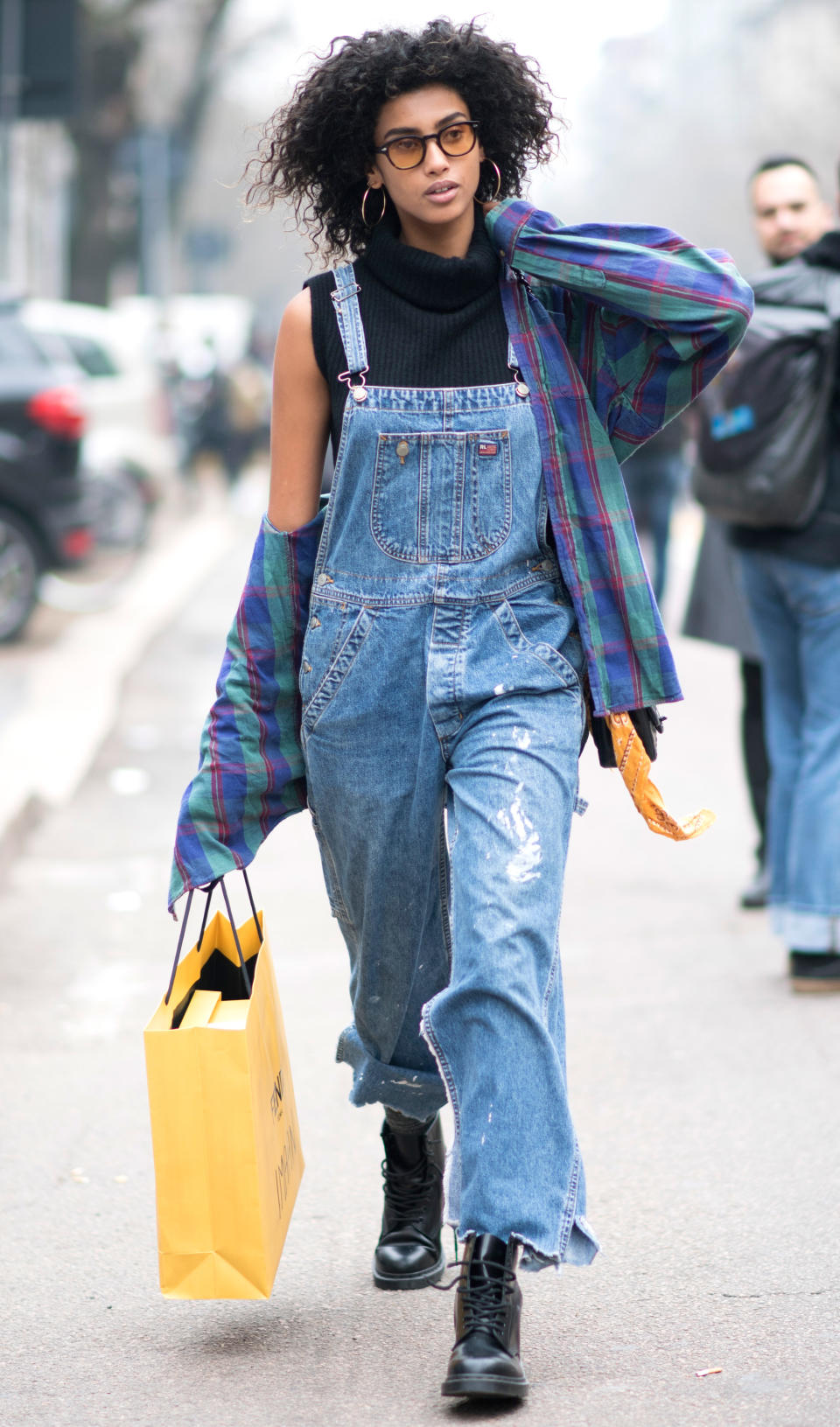 DISTRESSED OVERALLS