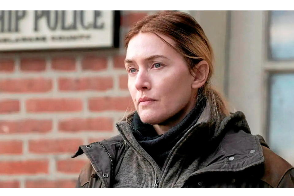 Kate Winslet is notable in the Mare of Easttown series.  -Credit: HBO