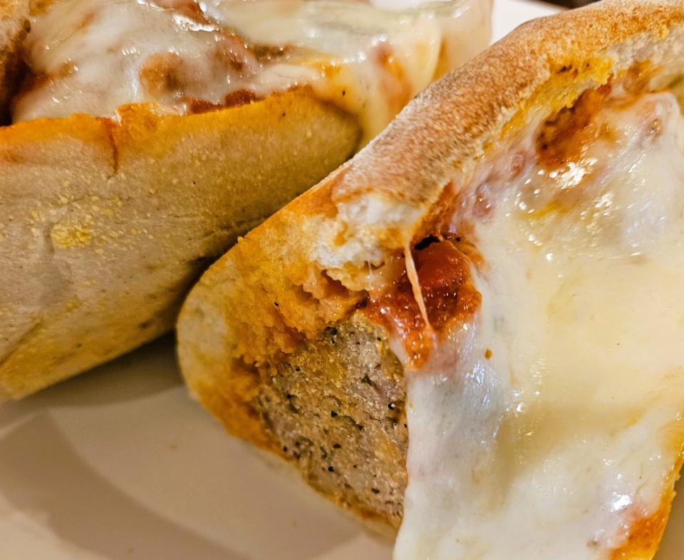 A meatball sub is a favorite at Fav’s Italian Cucina in downtown Bradenton.