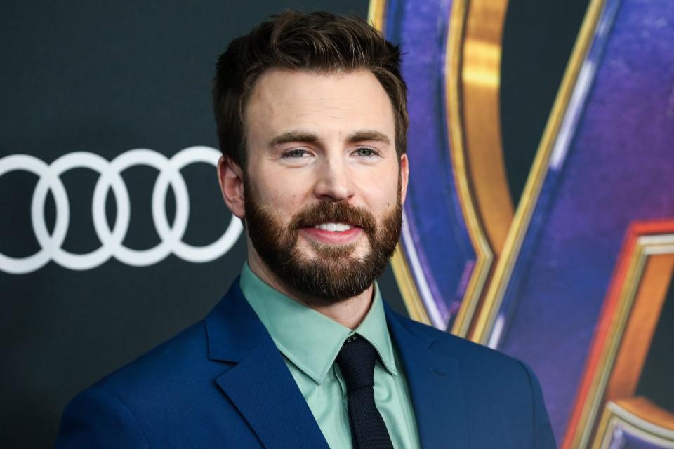 Mandatory Credit: Photo by Image Press Agency/NurPhoto/Shutterstock (12531374a) FILE - Chris Evans and Selena Gomez Dating Rumors. LOS ANGELES, CALIFORNIA, USA - APRIL 22: Actor Chris Evans wearing Salvatore Ferragamo arrives at the World Premiere Of Walt Disney Studios Motion Pictures and Marvel Studios' 'Avengers: Endgame' held at the Los Angeles Convention Center on April 22, 2019 in Los Angeles, California, United States. FILE - Chris Evans and Selena Gomez Dating Rumors, Los Angeles, United States - 09 Oct 2021