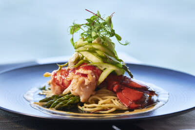 Broiled Lobster Tails are one of the new entrees on the refreshed Canaletto menu.