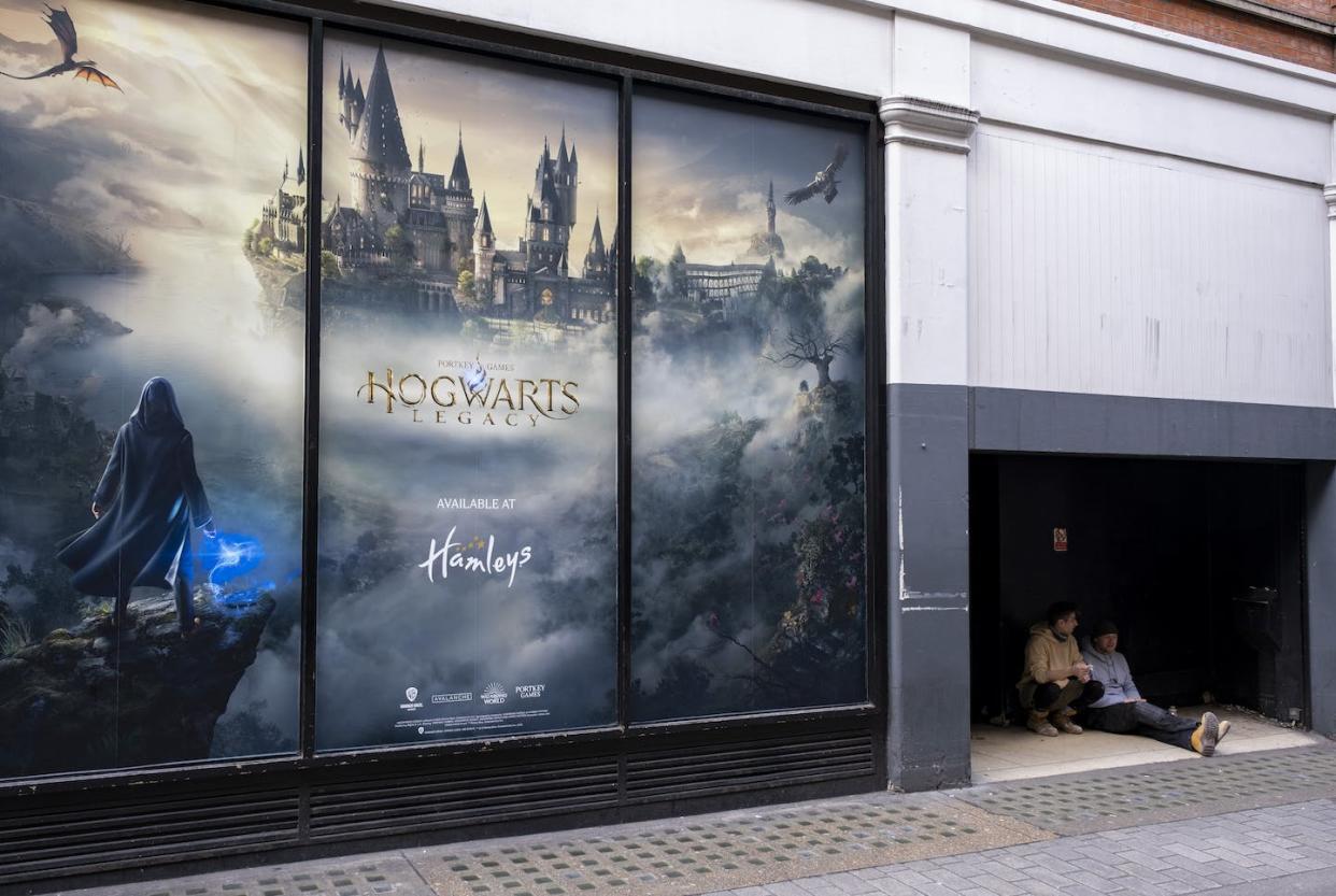 The bestselling title is already a serious contender for the Game Awards' Game of the Year. <a href="https://www.gettyimages.com/detail/news-photo/poster-for-hogwarts-legacy-behind-hamleys-on-27th-march-news-photo/1249859350?adppopup=true" rel="nofollow noopener" target="_blank" data-ylk="slk:Mike Kemp/In Pictures via Getty Images;elm:context_link;itc:0;sec:content-canvas" class="link ">Mike Kemp/In Pictures via Getty Images</a>