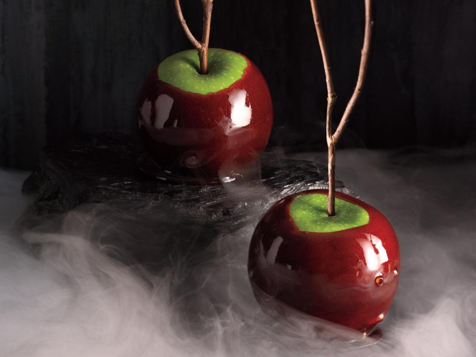 Cinnamon-Cider Candied Apples