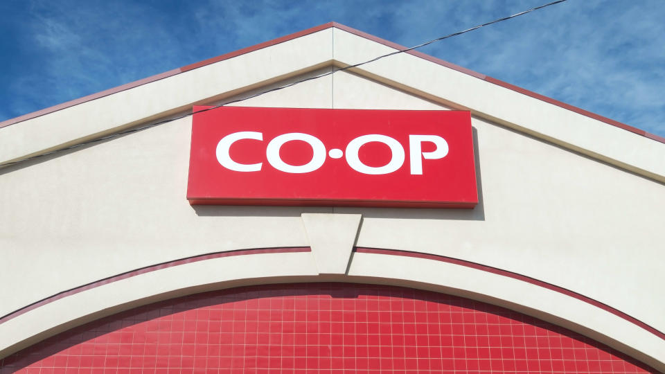 The exterior of a Co-op grocery store located in Calgary. (Photo via Getty Images)