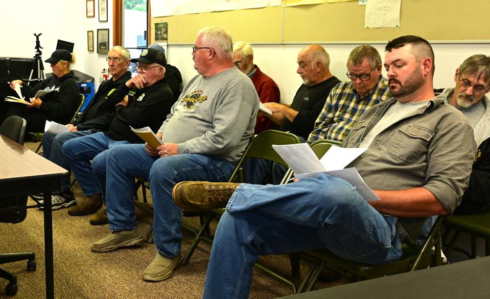 The Bronson Fire Association board approved the construction of a Gilead Township satellite fire station Tuesday night.