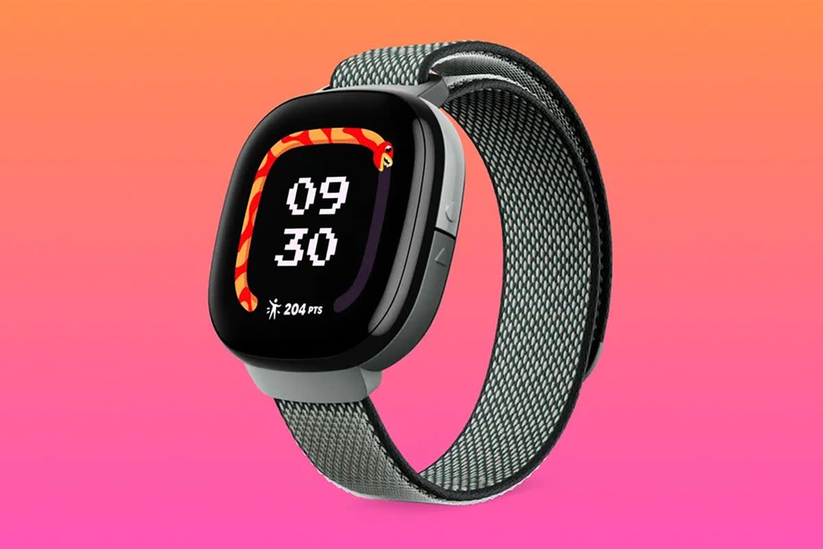 The Fitbit Ace LTE features several 3D games as part of Fitbit Arcade (Fitbit)