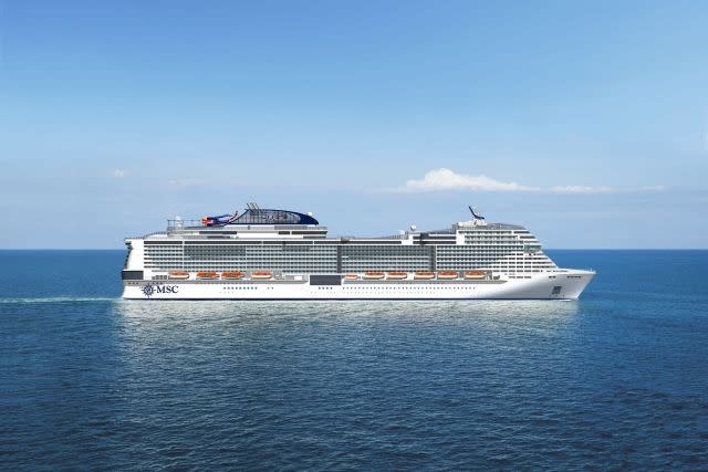 MSC for Me will roll out first on MSC Bellissima, currently under construction