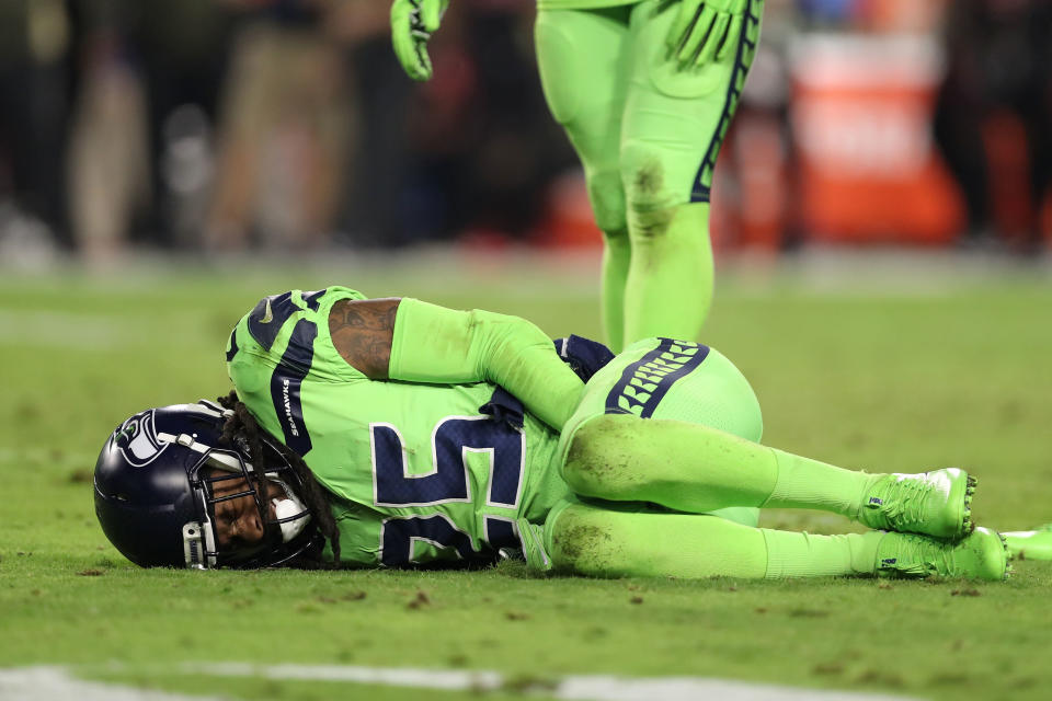 Richard Sherman’s injury is yet another reminder of the NFL’s cold brutality. (AP)