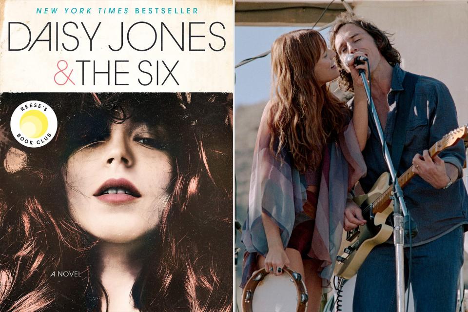 Daisy Jones & The Six: A Novel Hardcover – March 5, 2019 by Taylor Jenkins Reid Daisy Jones and The Six - First Look