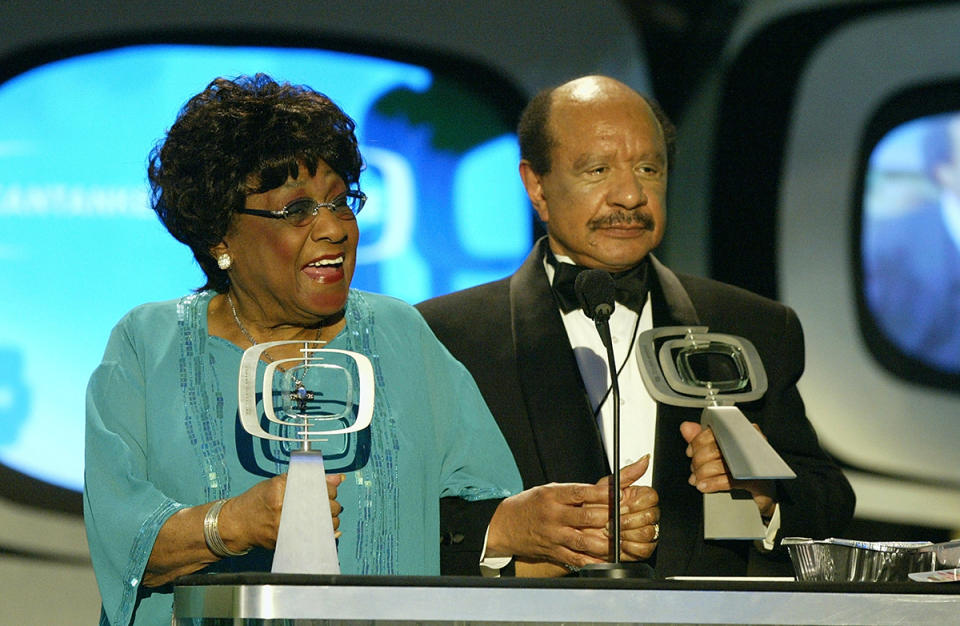 Isabel Sanford and Sherman Hemsley at the TV Land Awards in  2004