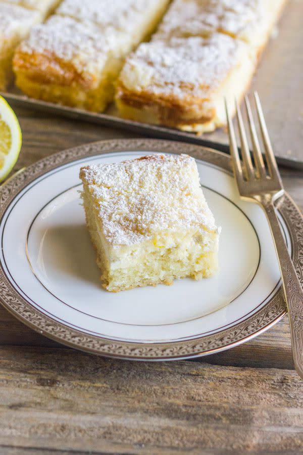 Cream Cheese Lemon Coffee Cake