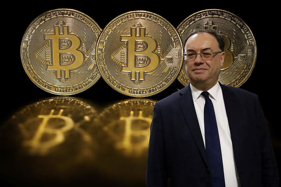 Bank chief Andrew Bailey launches crackdown on crypto (PA)