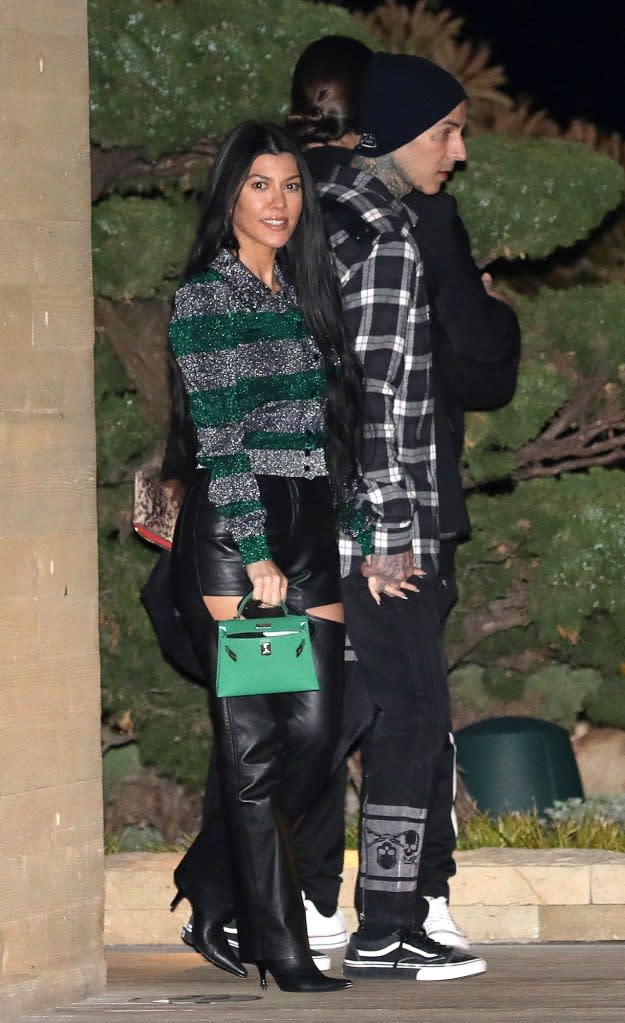 Kim Kardashian Has Fun With Travis Barker After Denying Hookup Claims Kourtney