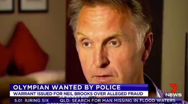 Brooks is believed to be overseas. Photo: 7 News