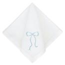 <p>bowsandblue.com</p><p><strong>$160.00</strong></p><p><a href="https://bowsandblue.com/collections/napkins/products/watercolor-bow-dinner-napkins" rel="nofollow noopener" target="_blank" data-ylk="slk:Shop Now;elm:context_link;itc:0;sec:content-canvas" class="link ">Shop Now</a></p><p>Instantly elevate your tablescape with our hand-embroidered Bows & Blue napkins. Truly gorgeous and unique. Original artwork by Riley Sheehey for Bows & Blue.Sold as a set of fourHand-thread-drawn hemstitch, mitered corners100% linenSize: 20" x 20" Made by Courtland & Co. exclusively for Bows & Blue. </p>
