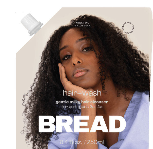 BREAD Hair-Wash, $20, <a href="https://shop-links.co/1712340391601090794" rel="nofollow noopener" target="_blank" data-ylk="slk:available here;elm:context_link;itc:0;sec:content-canvas" class="link ">available here</a>.