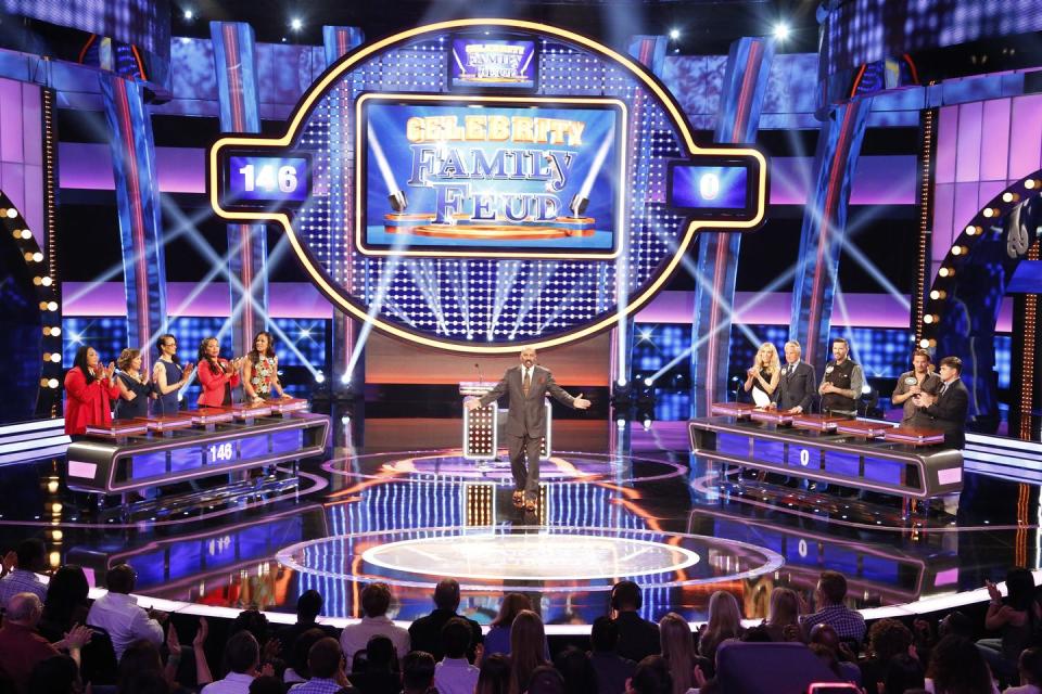 <p>Another ineligible group? Anyone who has been featured on more than <a href="https://www.familyfeud.com/audition/" rel="nofollow noopener" target="_blank" data-ylk="slk:two game shows;elm:context_link;itc:0;sec:content-canvas" class="link ">two game shows</a> in the last year.</p>