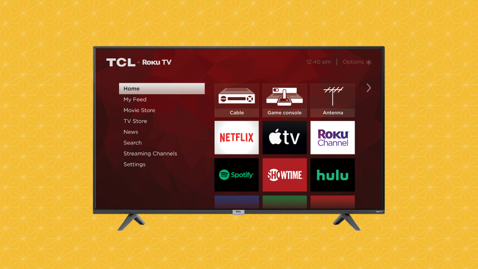 Save nearly 30 percent on the TCL 40-inch HD Smart LED Roku TV (40S325). (Photo: Amazon)