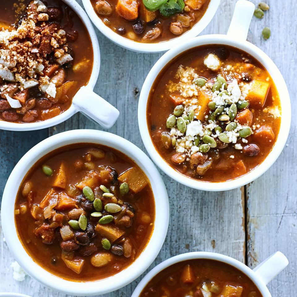 Four Bean Pumpkin Chili