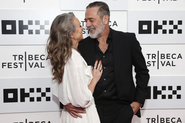 <p>Rob Kim/Getty Images for Tribeca Festival</p> Hilarie Burton and Jeffrey Dean Morgan attend the "The Walking Dead: Dead City" premiere at the Tribeca Film Festival on June 13, 2023