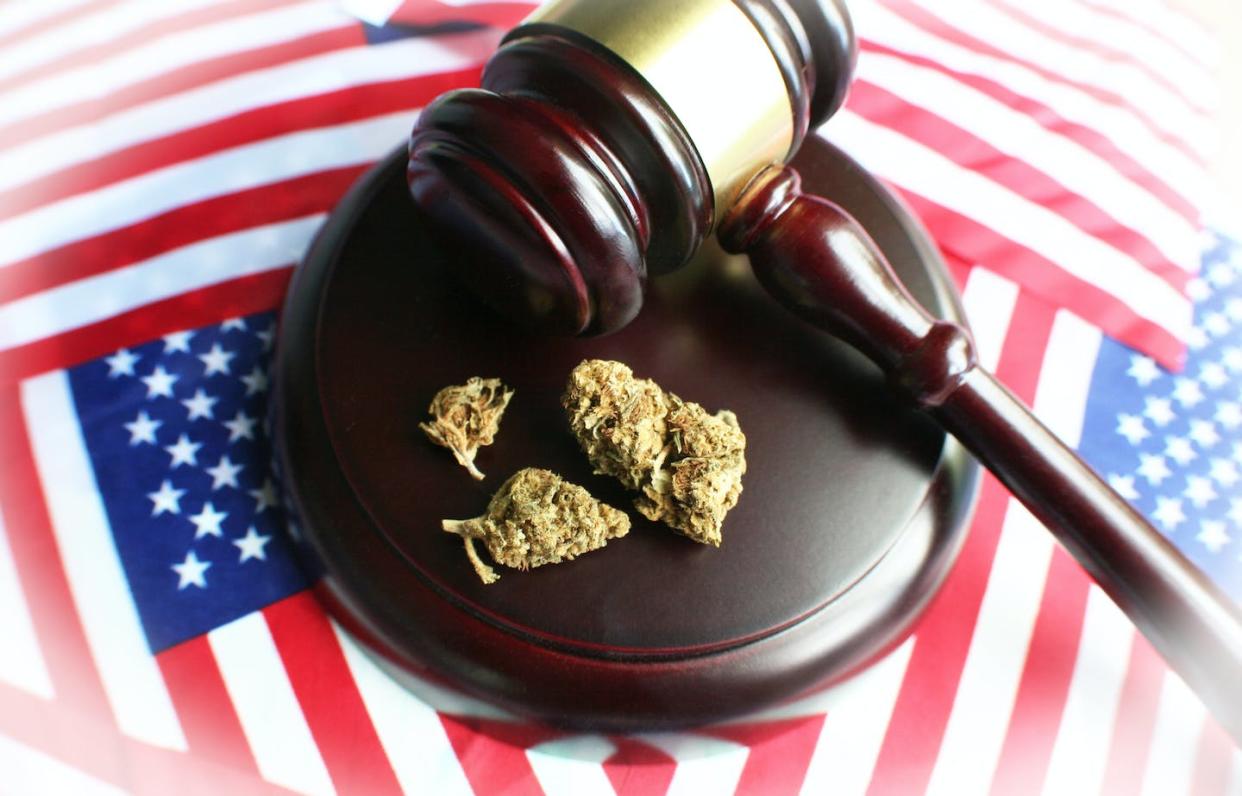 Laws that govern cannabis use are changing across the nation. <a href="https://www.gettyimages.com/detail/photo/marijuana-legalization-high-quality-stock-photo-royalty-free-image/1143280562?phrase=cannabis" rel="nofollow noopener" target="_blank" data-ylk="slk:Darren415 via Getty Images;elm:context_link;itc:0;sec:content-canvas" class="link ">Darren415 via Getty Images</a>