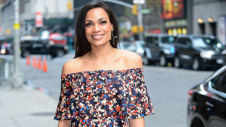 Actress Rosario Dawson opens up about why representation matters. Source: Getty